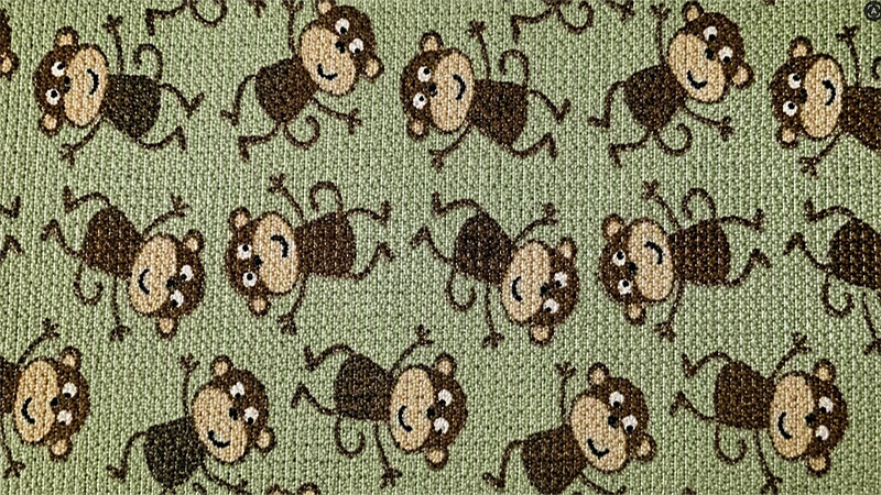 Ткань с принтом Stitchbond